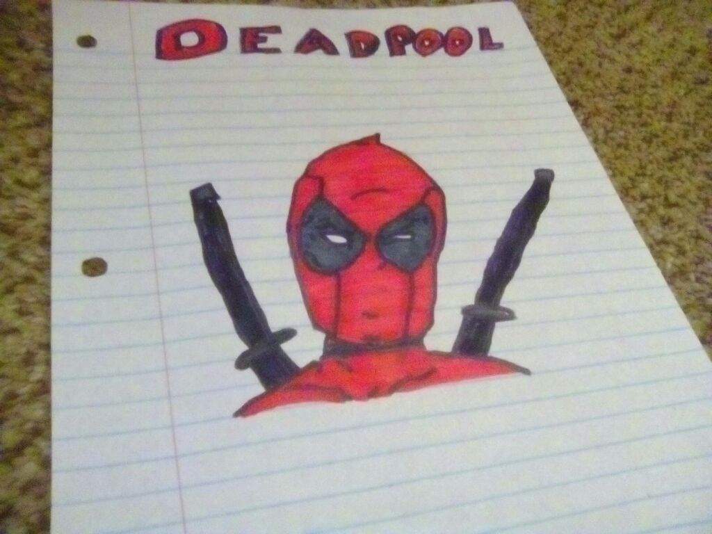 1024x768 Deadpool Sketch Comics Amino - Deadpool Sketch