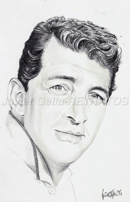 451x700 Portrait Of Dean Martin By Jumpingjack On Stars Portraits - Dean Martin Sketches