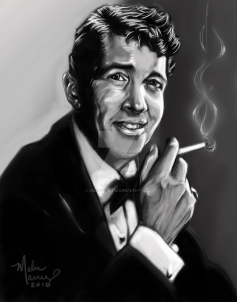 792x1008 Classic Dean Martin By Mellomarrero - Dean Martin Sketches