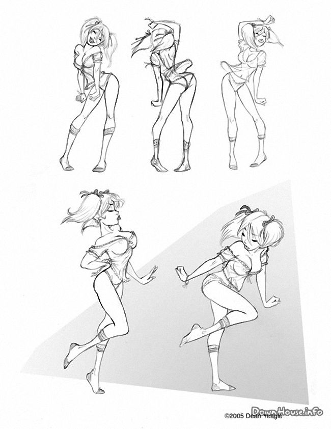 650x842 Dean Yeagle Drawing Lessons. Character Design - Dean Yeagle Sketches