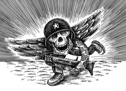 504x366 How To Draw The Angel Of Death! Shoo Rayner Author - Death Angel Sketch