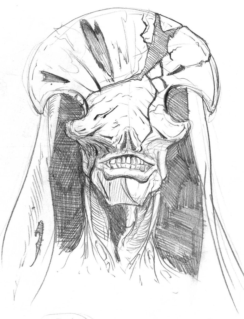 781x1022 Angel Of Death Profile By Frodude13 - Death Angel Sketch