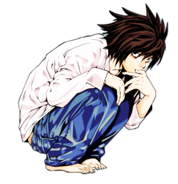 350x362 L (Character) Death Note Wiki Fandom Powered By Wikia - Death Note Sketch