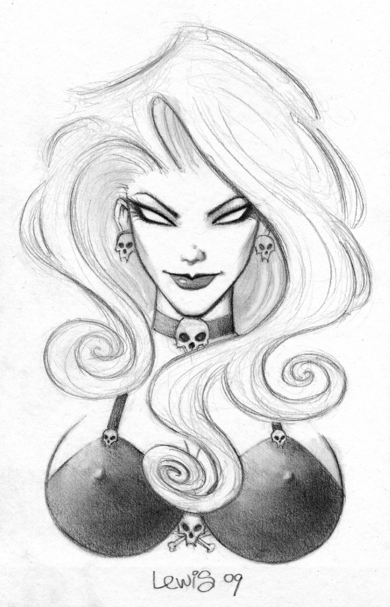 803x1250 Lewis - Death Sketch