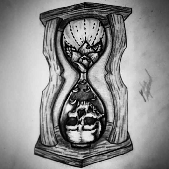 700x700 Life And Death Drawing By Joshua Shepherd - Death Sketch