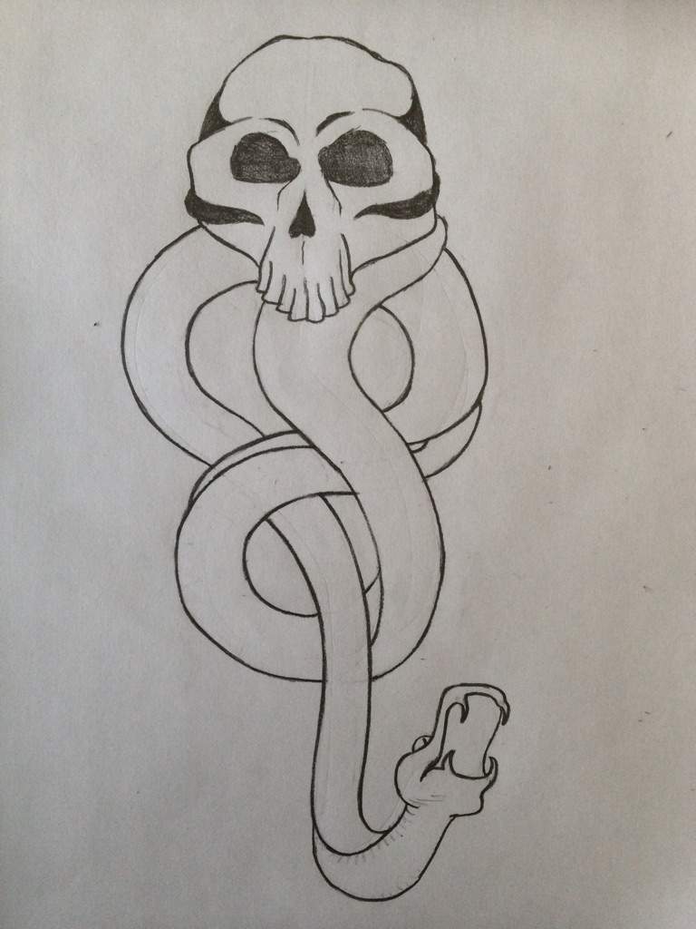 768x1024 Harry Potter - Deathly Hallows Sketch