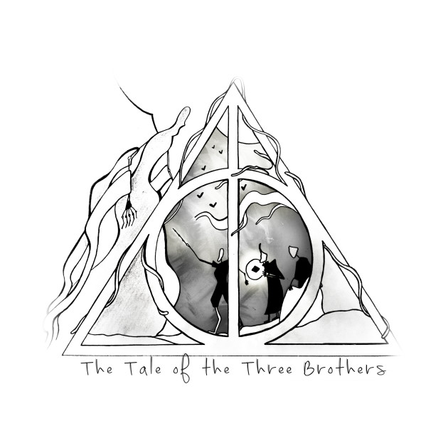 630x630 Deathly Hallows - Deathly Hallows Sketch