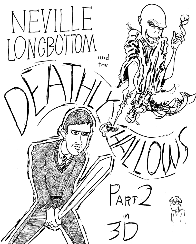 804x1000 Sketched Screenings Harry Potter And The Deathly Hallows Part 2 - Deathly Hallows Sketch