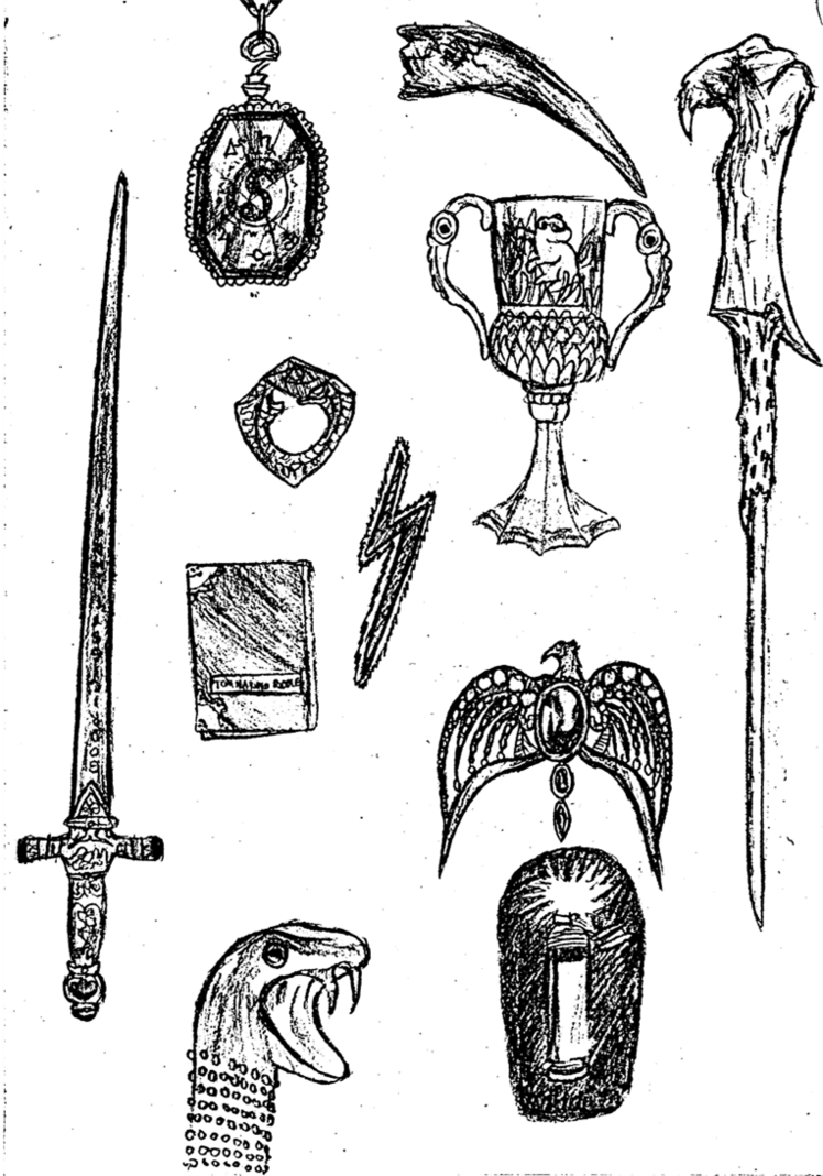 748x1068 Deathly Hallows Item Sketch Dump By Goldenphoenix75 - Deathly Hallows Sketch