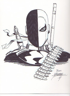 233x320 All About George Perez Deathstroke Sketch - Deathstroke Sketch
