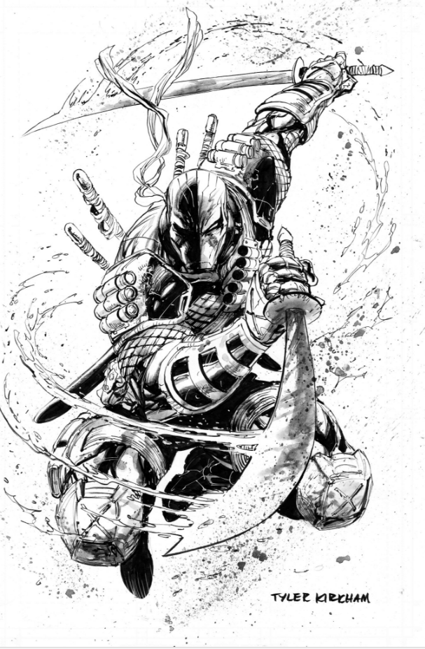 Deathstroke Sketch at Explore collection of