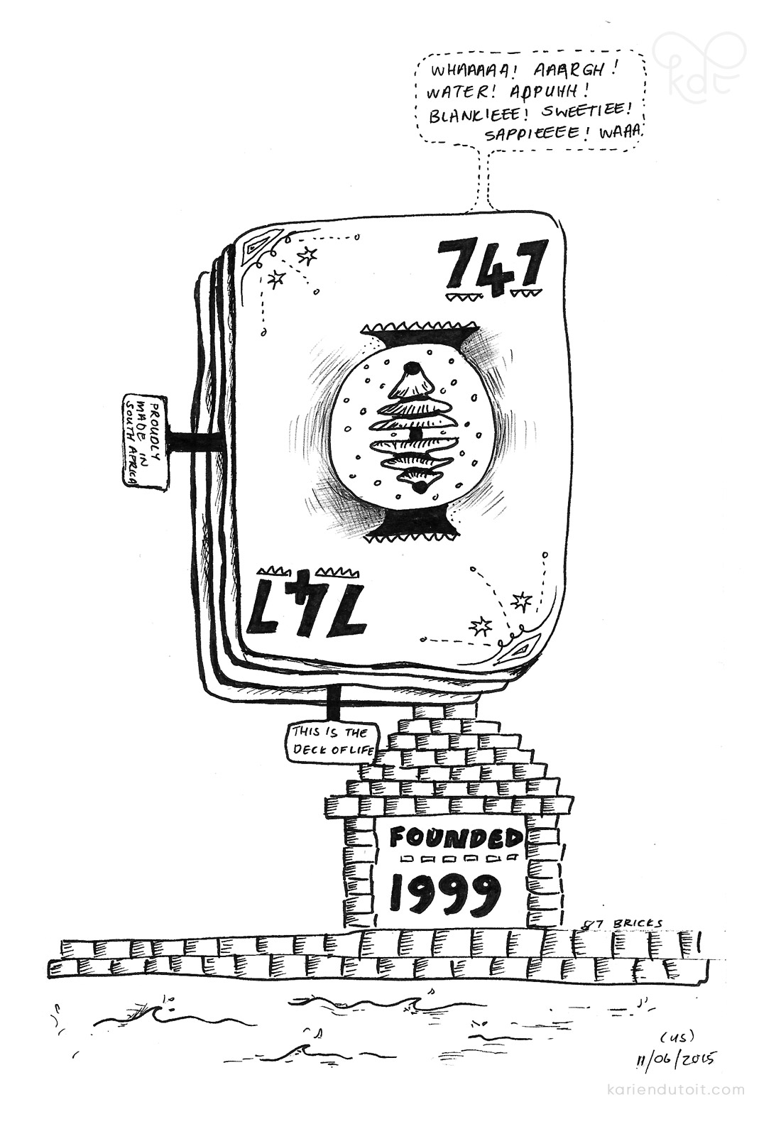 1100x1583 Deck Of Life Ink Sketch - Deck Sketch