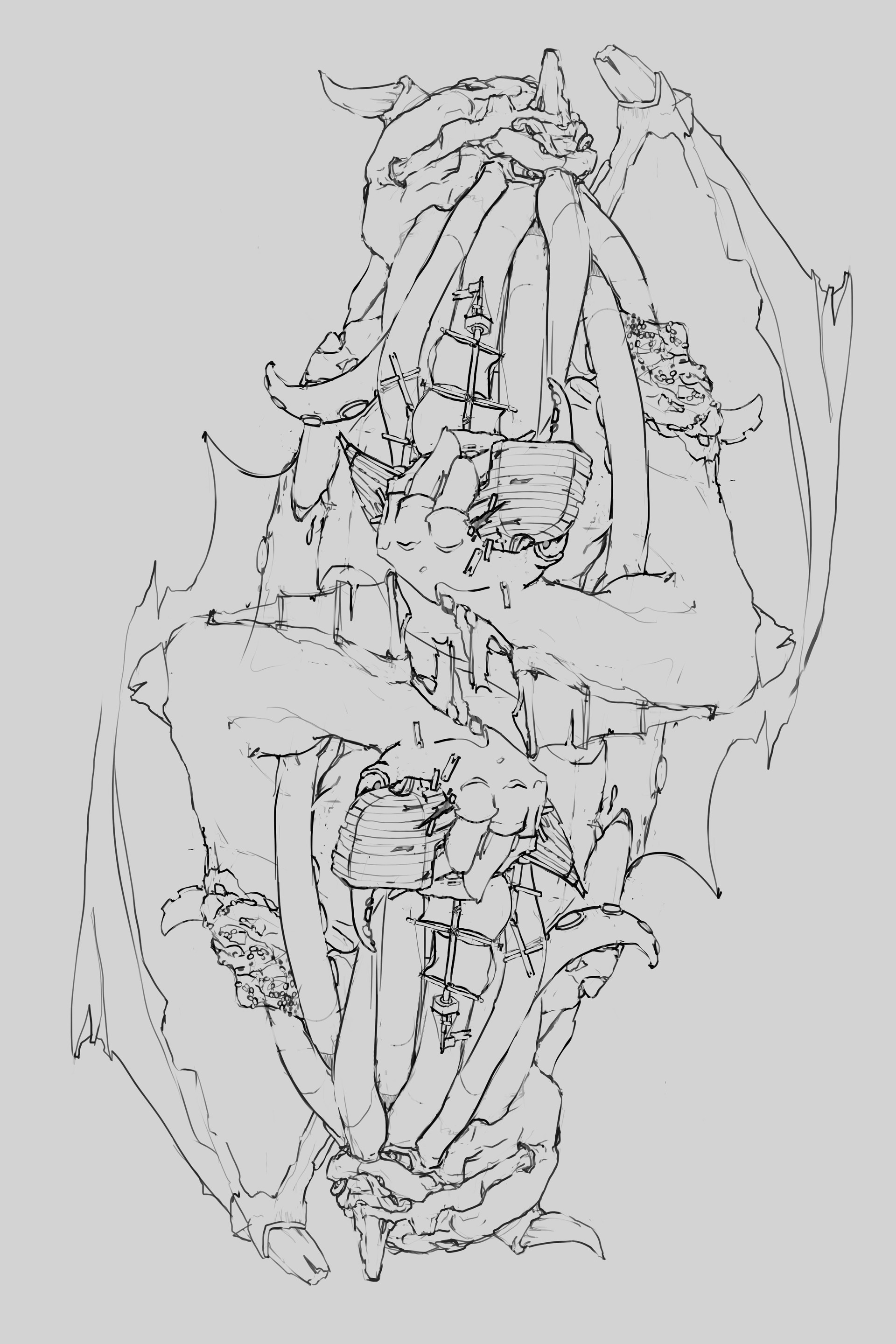 1920x2880 Ilya Tkachev - Deck Sketch