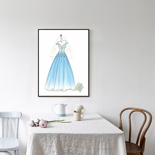 540x540 The Unique Indoor - Decoration Sketch