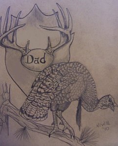 242x300 Deer Hunting Drawings - Deer Hunting Sketch