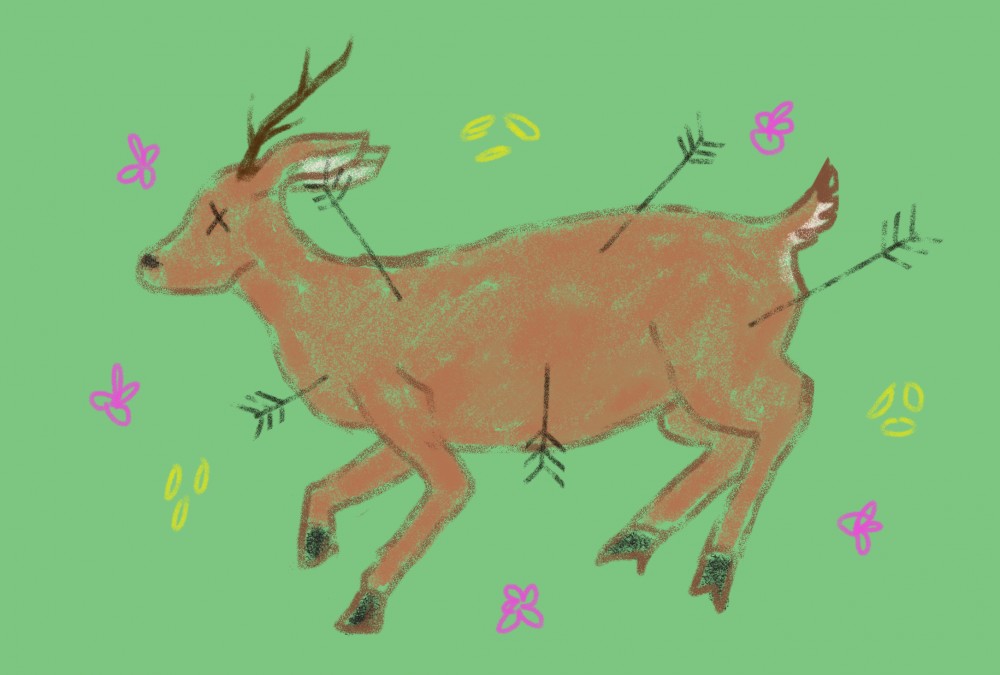1000x675 Editorial The Deer Cull Is Goodwill Hunting - Deer Hunting Sketch