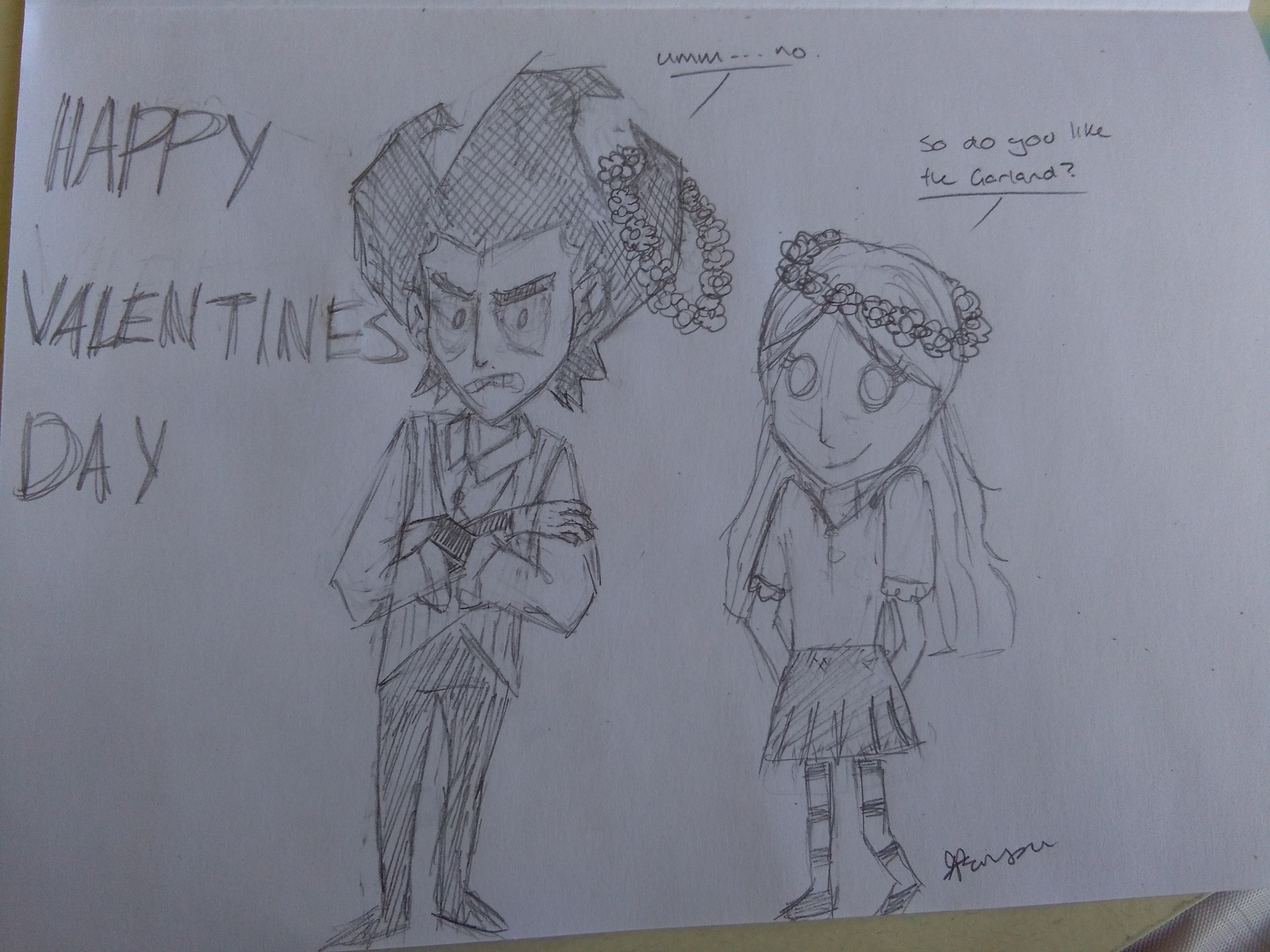 3264x2448 Dontstarve Drawings On Paigeeworld. Pictures Of Dontstarve - Deerclops Figure Sketch