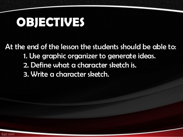 638x479 Teaching Of Writing Sample Lesson Plan - Define Character Sketch