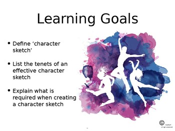 350x263 Character Sketch Ppt By Easyclassroomdiys Teachers Pay Teachers - Define Character Sketch