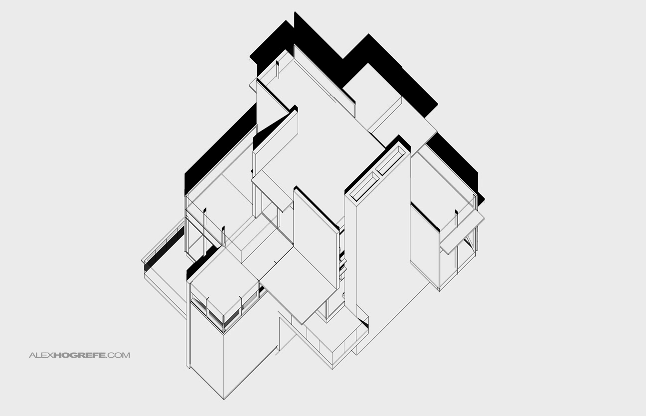 1296x835 Plan Oblique Illustration Part 1 Visualizing Architecture - Define Oblique Sketch