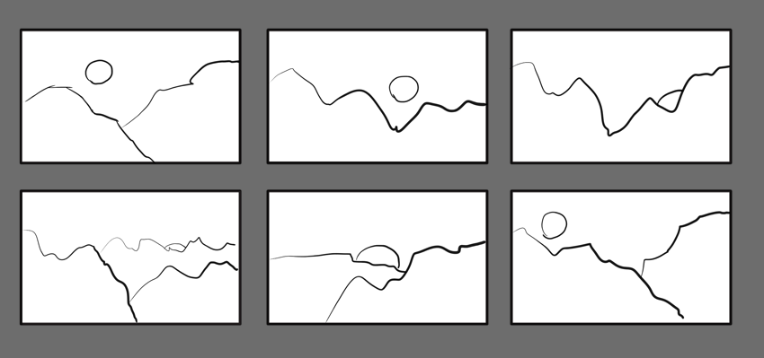 850x399 What Is Composition, And Why Is It So Important In Drawing - Define Thumbnail Sketch