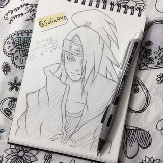 320x320 Deidara Sketch - Deidara Sketch