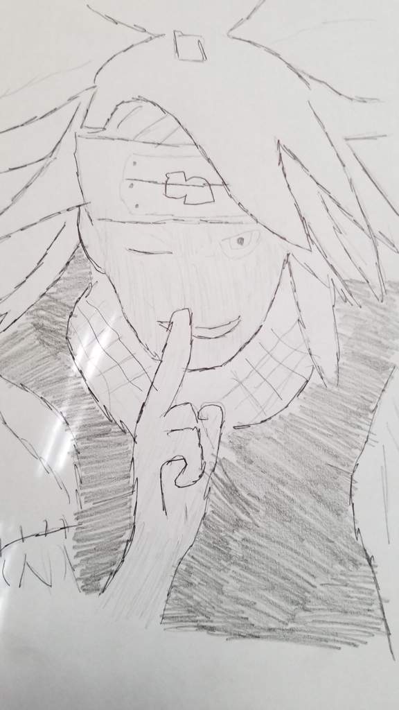 576x1024 Just A Small Deidara Sketch That I Did! Naruto Amino - Deidara Sketch