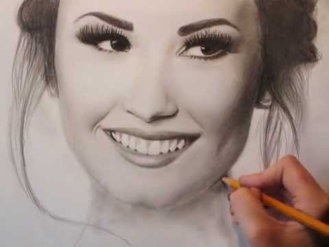 480x360 Drawing Demi Lovato - Demi Lovato Sketch