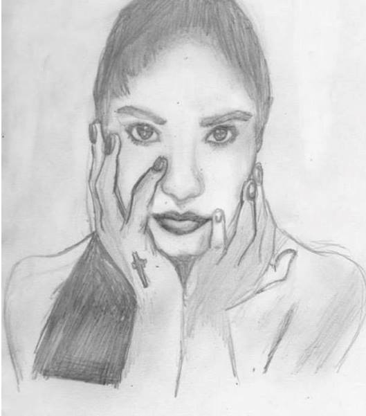 529x601 Another Realistic Demi Lovato Sketch ( Cover ) By Nickperriny7mai - Demi Lovato Sketch