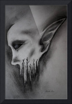 244x350 Stunning Demon Pencil Drawings And Illustrations For Sale On - Demon Pencil Sketch