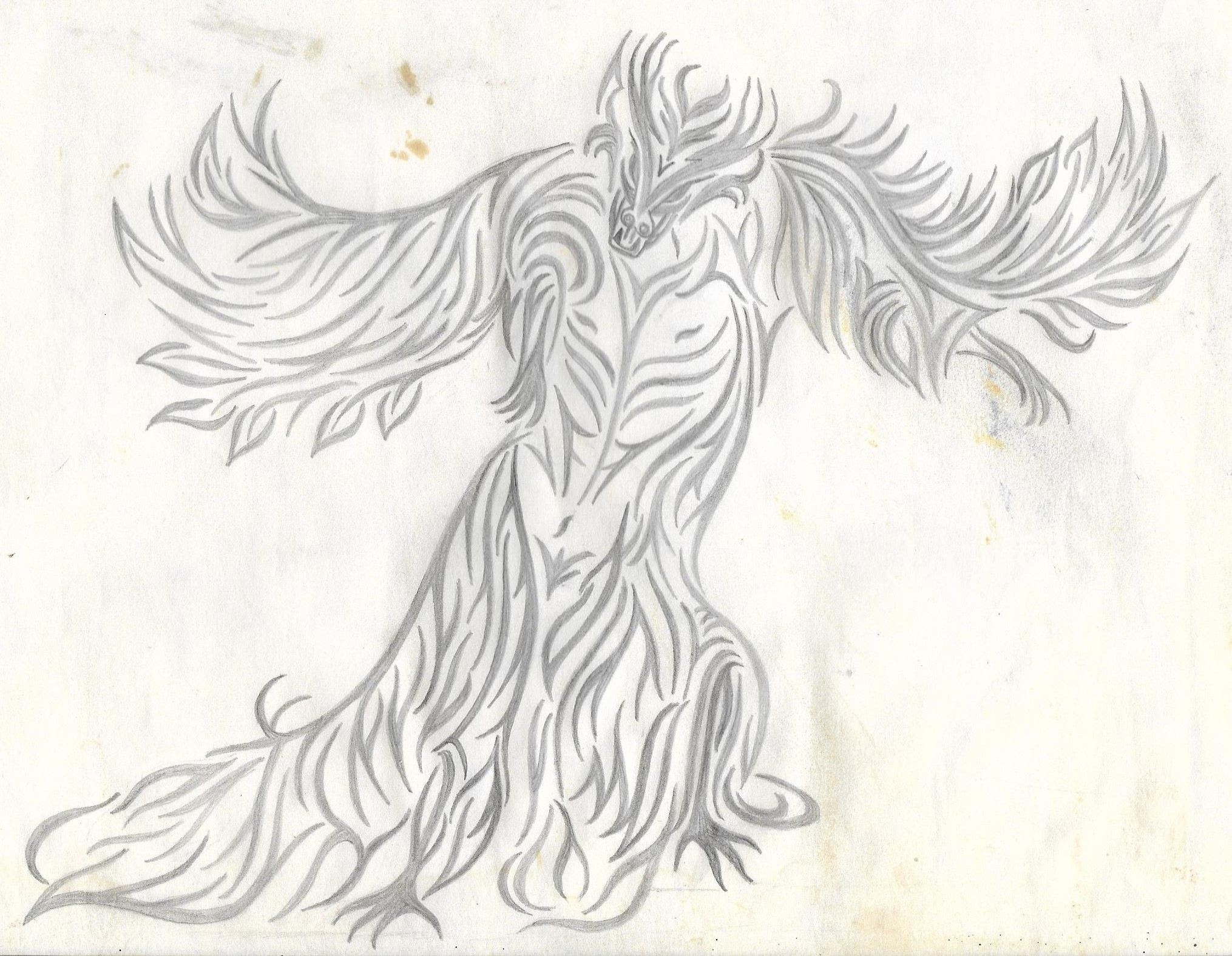 2030x1575 Demon Pencil Drawing Welcome To Stevez - Demon Pencil Sketch