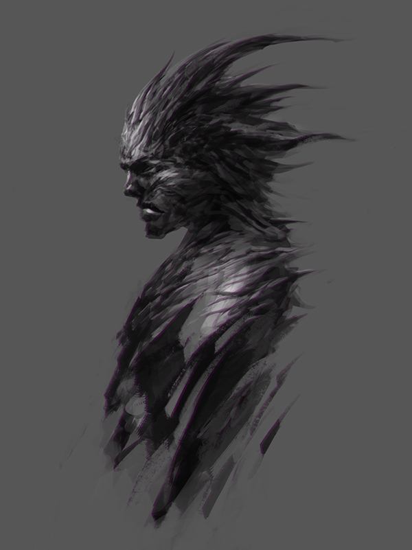600x801 Demon Sketch 15 By Chriscold - Demon Sketch