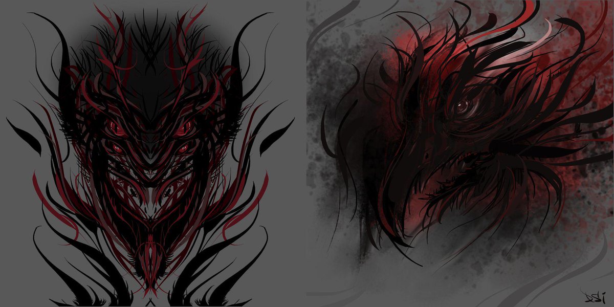 1200x600 Psionic Games On Twitter Quick Demon Doodles Using - Demon Sketch