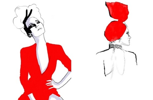 500x329 Fashionarium Sketching A Muse - Den Sketch