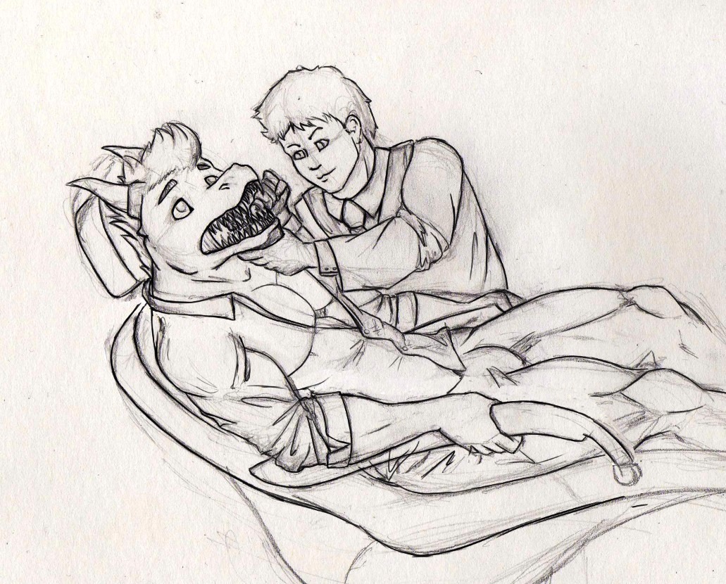 1031x830 Sketch Dentist By Ilbv - Dentist Sketch