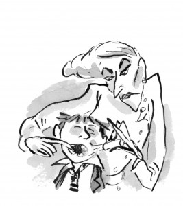 267x300 Demon Dentist - Dentist Sketch