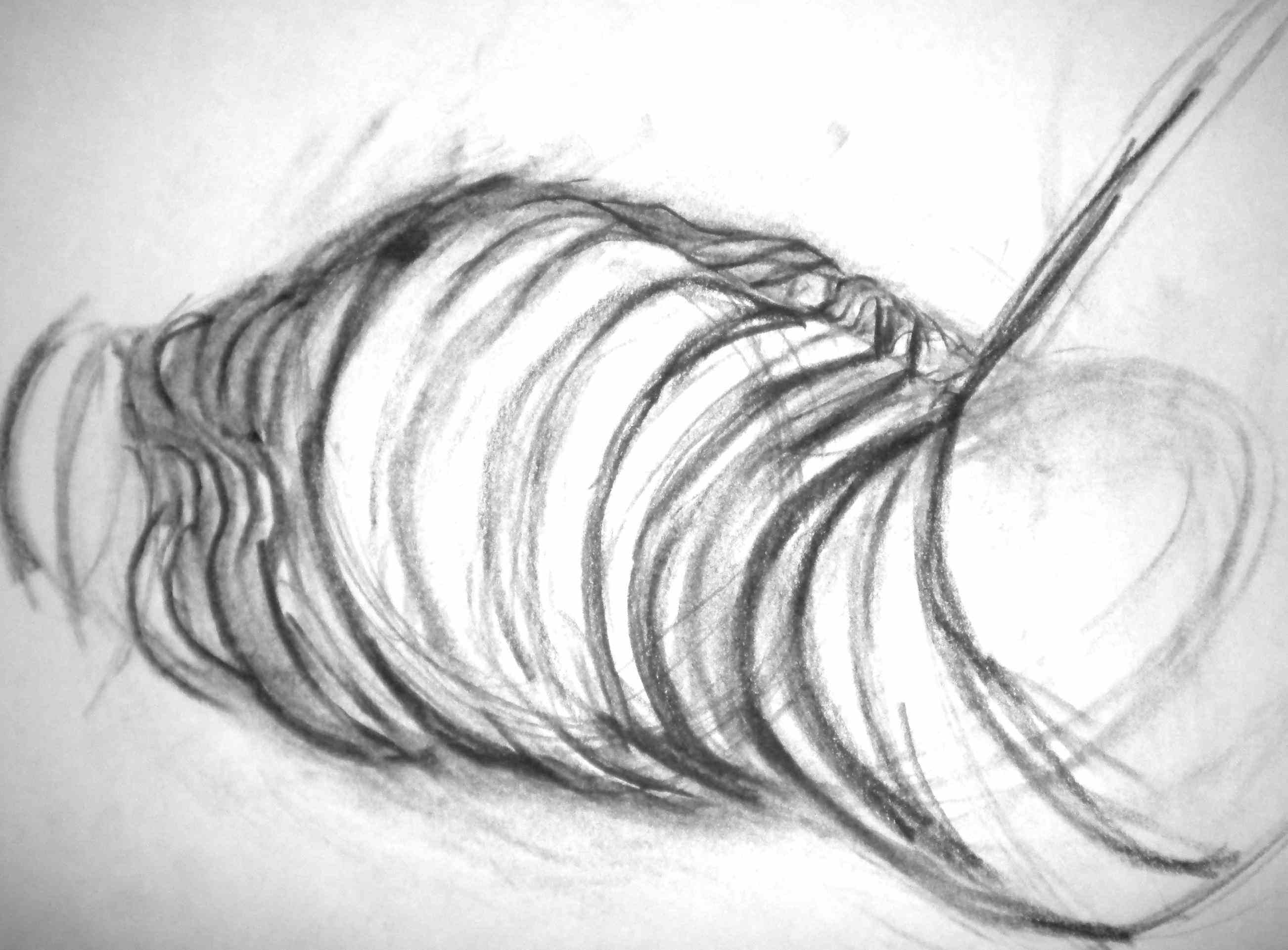 2604x1922 Collection Of Depressed Girl Drawing Tumblr Easy High - Depression Sketches