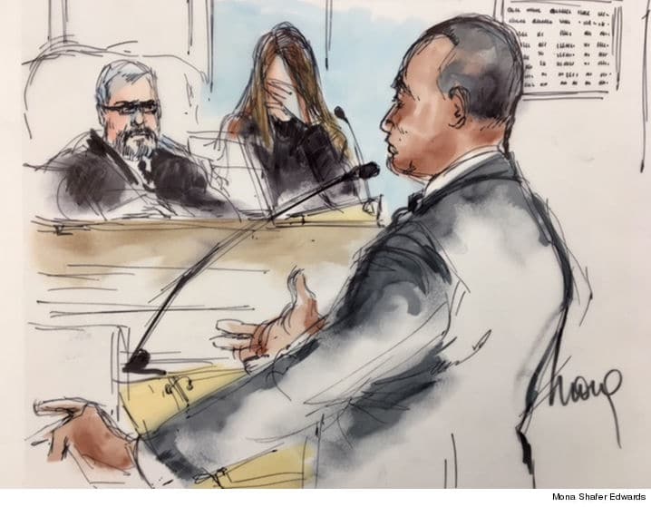 718x559 The Dramatic Courtroom Sketches From Derrick Rose Rape Case - Derrick Sketch