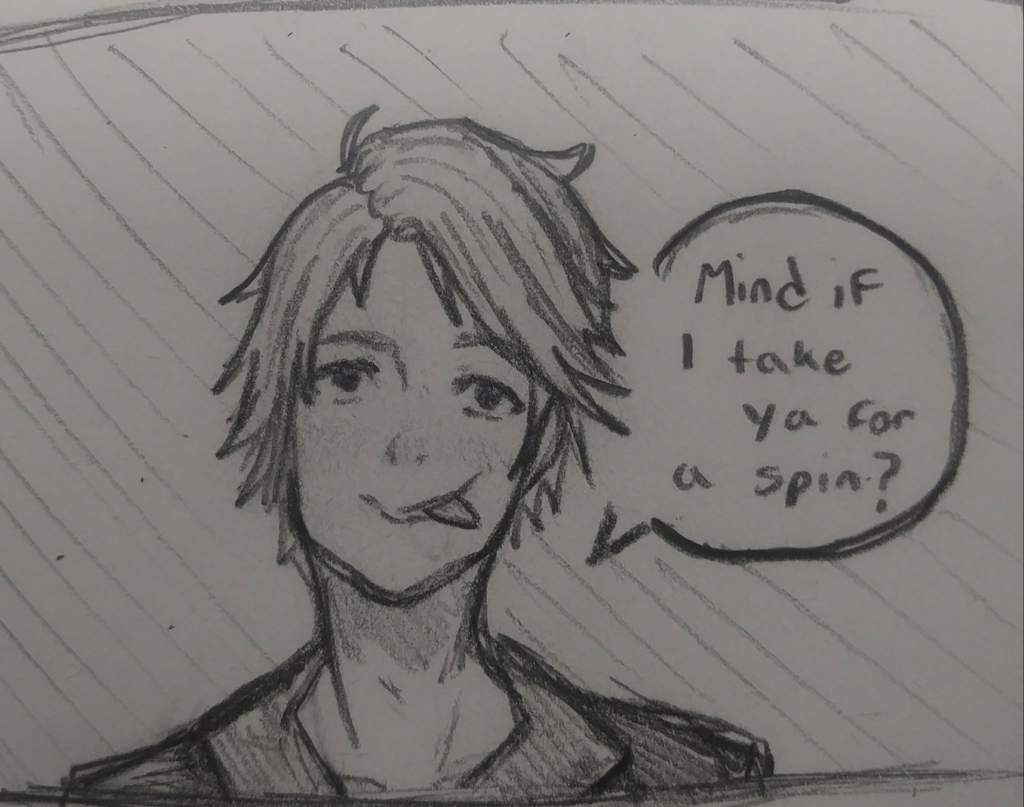 1024x807 Derrick (Oc) Amino - Derrick Sketch