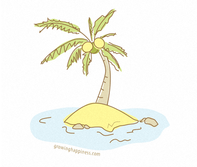 400x340 Dessert Island Dish Growing Happiness - Desert Island Sketch