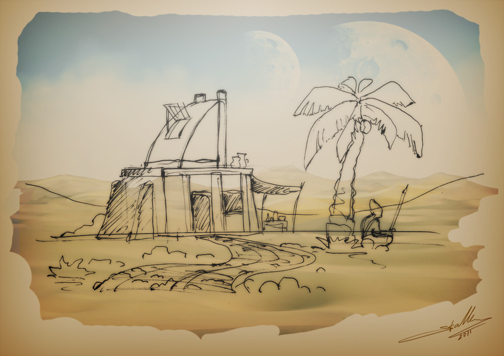 1024x724 Max Denton - Desert Sketch