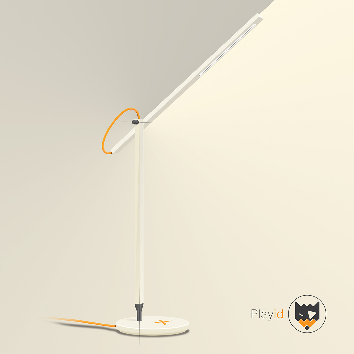 1200x1200 Digital Sketch - Desk Lamp Sketch