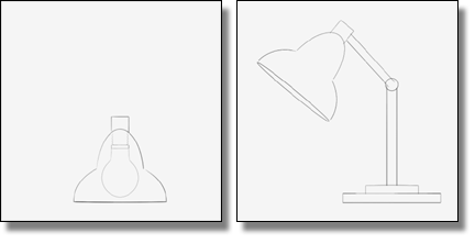 432x222 Aliasstudio Help Beginning A Model - Desk Lamp Sketch