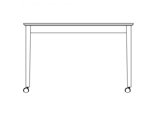 520x367 Urban Jazz Mobile Desk Sketch - Desk Sketch