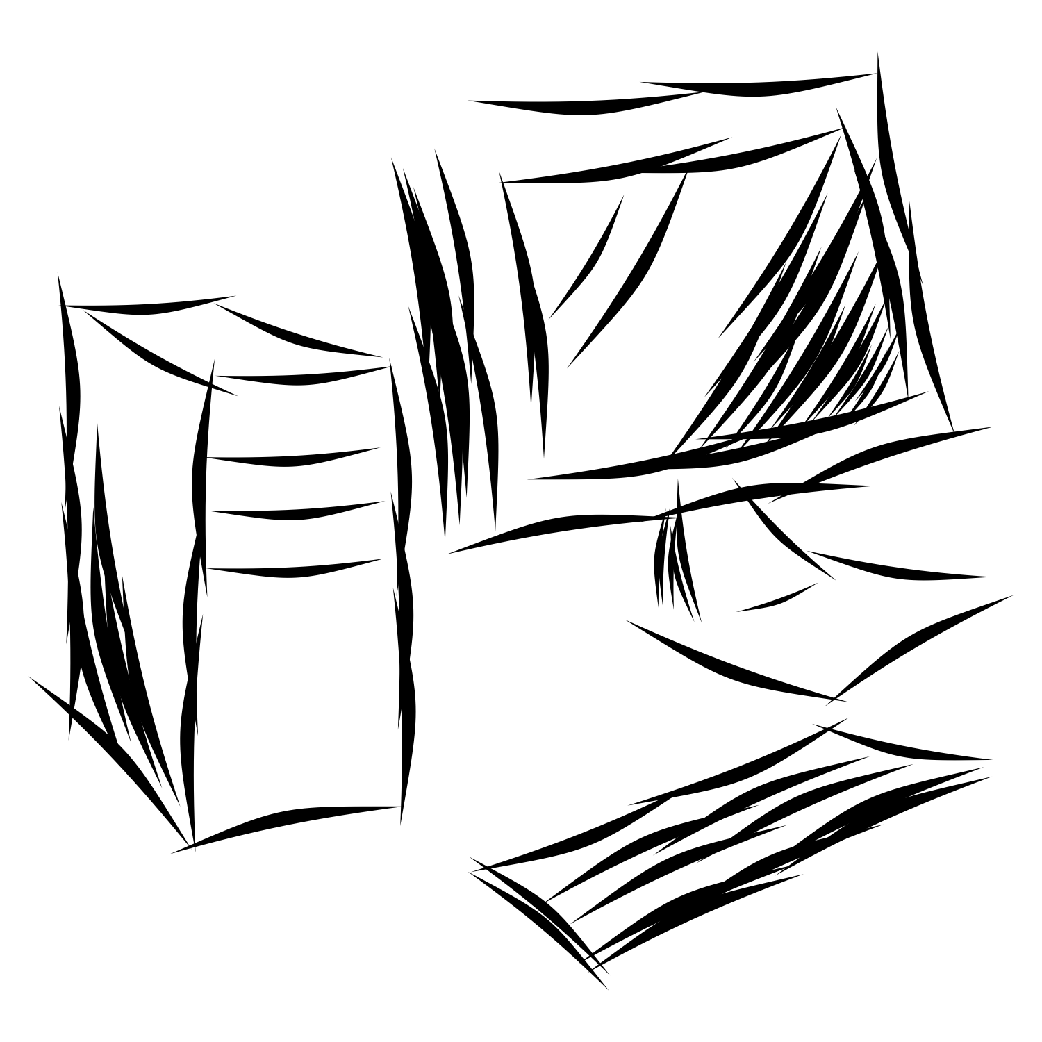 1500x1500 Vector For Free Use Sketch Desktop Computer - Desktop Computer Sketch