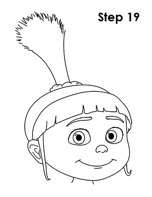 300x388 Draw Agnes (Despicable Me) - Despicable Me 2 Sketch