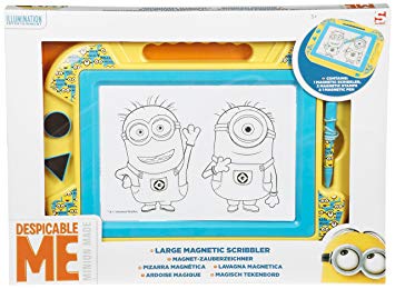355x260 Despicable Me Minions Magnetic Scribbler Doodle Etch Sketch - Despicable Me Sketches