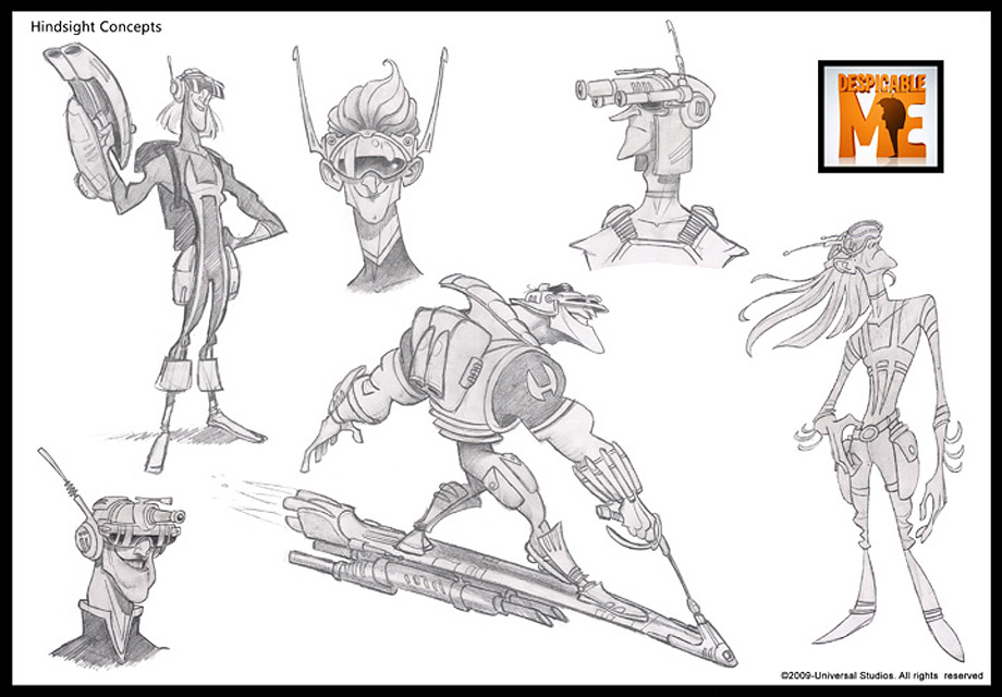 920x640 Concept Art Despicable Me - Despicable Me Sketches