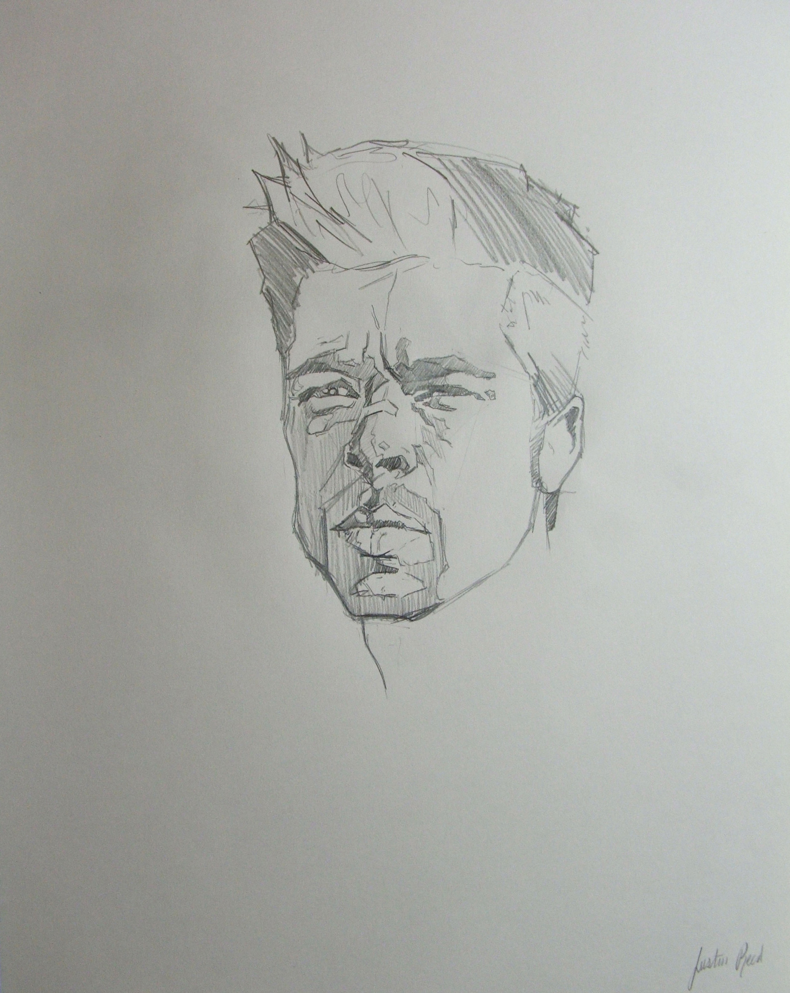 1560x1960 Detective Mills (Seven) Justin Reed Foundmyself - Detective Sketch