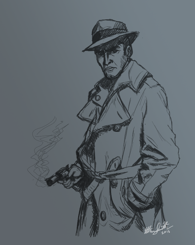 Detective Sketch at Explore collection of